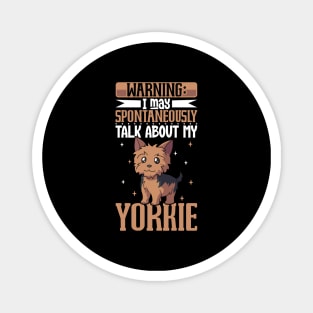 Yorkshire Terrier lover Magnet